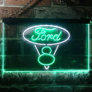 Ford Classic V8 Neon-Like LED Sign