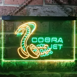 Ford Cobra Jet Mustang Neon-Like LED Sign