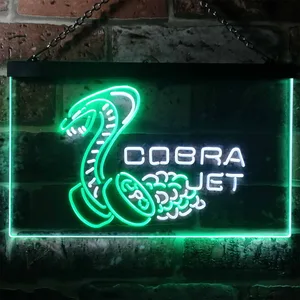 Ford Cobra Jet Mustang Neon-Like LED Sign