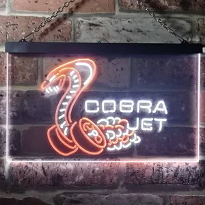 Ford Cobra Jet Mustang Neon-Like LED Sign