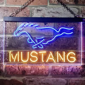Ford Mustang Horse 2 Neon-Like LED Sign