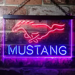 Ford Mustang Horse 2 Neon-Like LED Sign