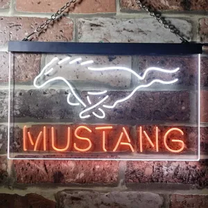 Ford Mustang Horse 2 Neon-Like LED Sign