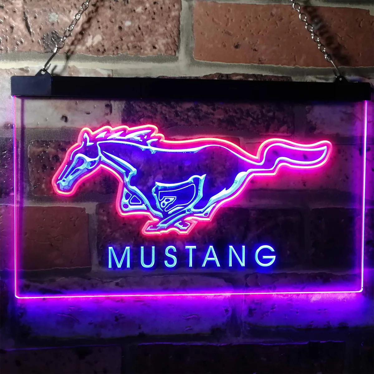 Ford Mustang Neon-Like LED Sign