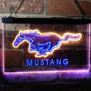 Ford Mustang Neon-Like LED Sign