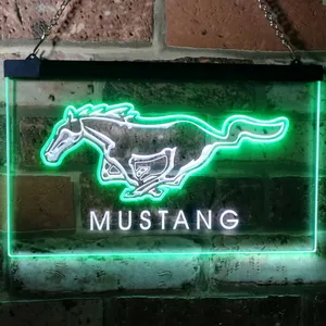 Ford Mustang Neon-Like LED Sign