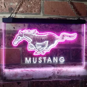 Ford Mustang Neon-Like LED Sign