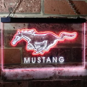 Ford Mustang Neon-Like LED Sign