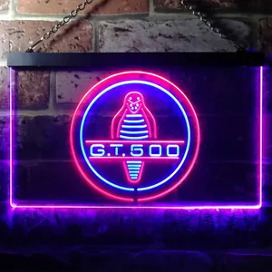 Ford Shelby Cobra GT500 Neon-Like LED Sign