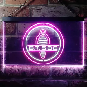 Ford Shelby Cobra GT500 Neon-Like LED Sign