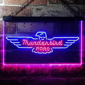 Ford Thunderbird Neon-Like LED Sign