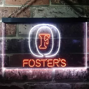 Foster's Lager - Logo 1 Neon-Like LED Sign