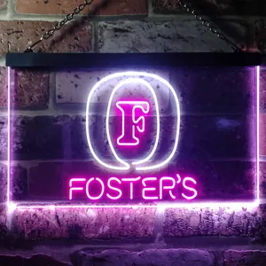Foster's Lager - Logo 1 Neon-Like LED Sign