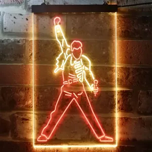 Freddie Mercury Queen Neon-Like LED Sign