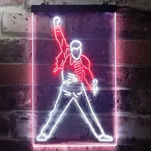 Freddie Mercury Queen Neon-Like LED Sign