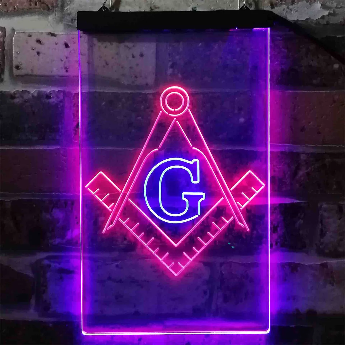 Freemasonry Neon-Like LED Sign