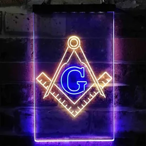 Freemasonry Neon-Like LED Sign