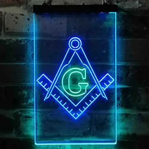 Freemasonry Neon-Like LED Sign