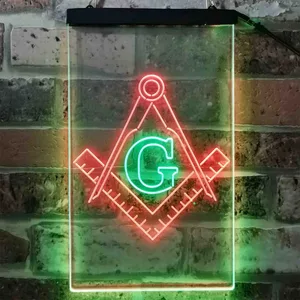 Freemasonry Neon-Like LED Sign