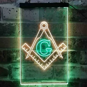Freemasonry Neon-Like LED Sign