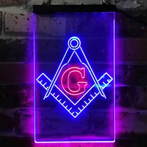 Freemasonry Neon-Like LED Sign