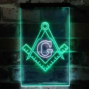 Freemasonry Neon-Like LED Sign