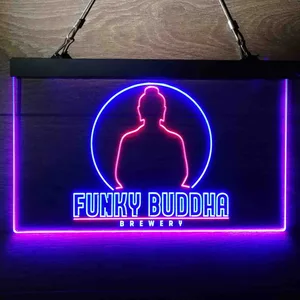 Funky Buddha Brewery Logo Neon-Like LED Sign