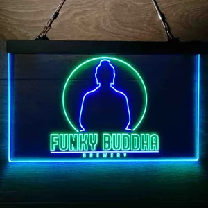 Funky Buddha Brewery Logo Neon-Like LED Sign