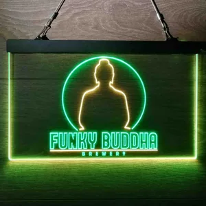 Funky Buddha Brewery Logo Neon-Like LED Sign