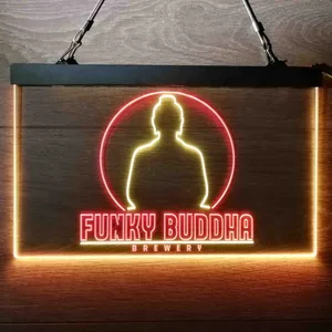 Funky Buddha Brewery Logo Neon-Like LED Sign