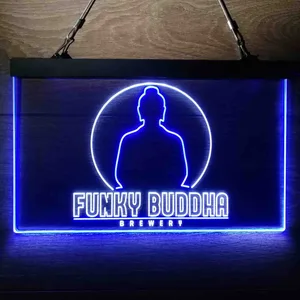 Funky Buddha Brewery Logo Neon-Like LED Sign