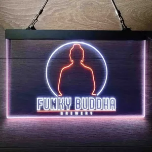 Funky Buddha Brewery Logo Neon-Like LED Sign