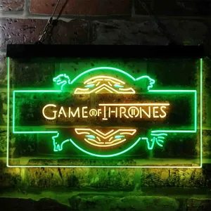 Game of Thrones Logo Neon-Like LED Sign