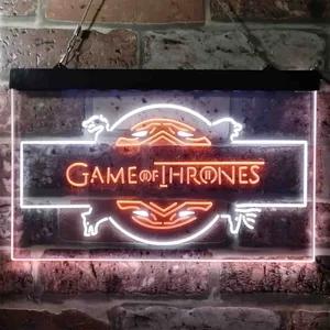 Game of Thrones Logo Neon-Like LED Sign