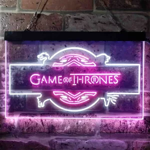Game of Thrones Logo Neon-Like LED Sign