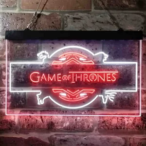 Game of Thrones Logo Neon-Like LED Sign