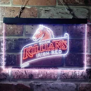 George Killian's Irish Red Logo Neon-Like LED Sign