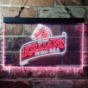 George Killian's Irish Red Logo Neon-Like LED Sign