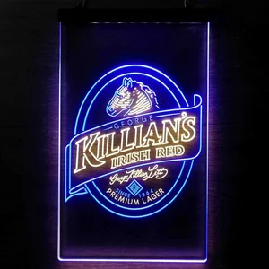 George Killian's Irish Red Premium Lager Neon-Like LED Sign