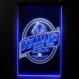 George Killian's Irish Red Premium Lager Neon-Like LED Sign