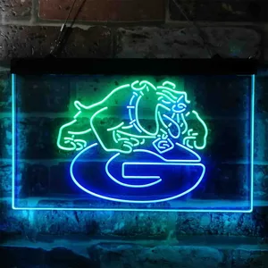 Georgia Bulldogs Logo Neon-Like LED Sign