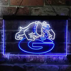 Georgia Bulldogs Logo Neon-Like LED Sign
