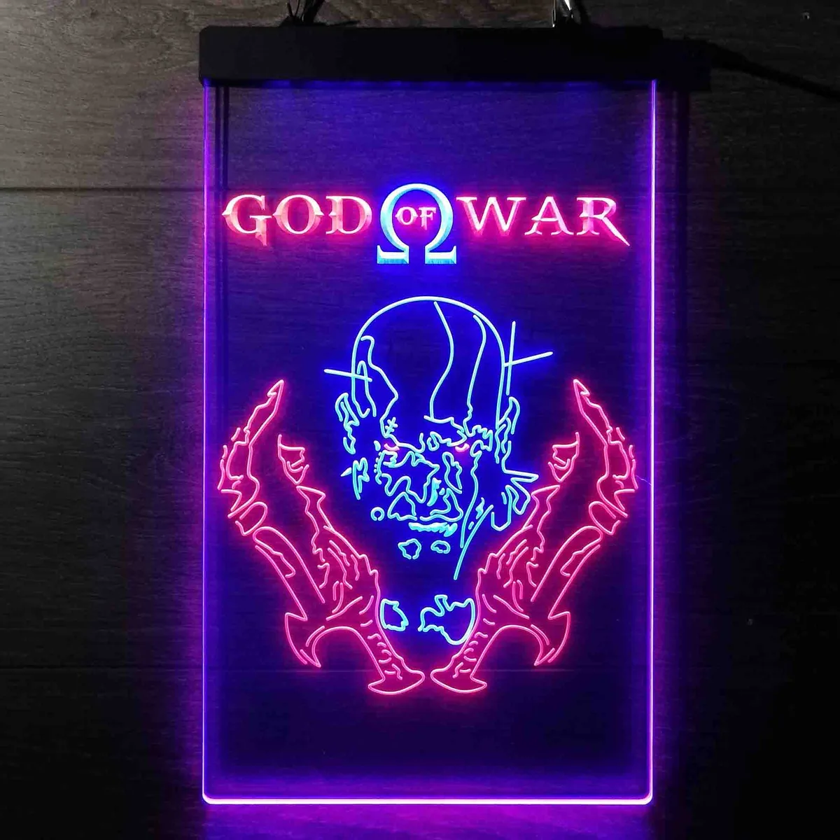 God Of War Kratos Blade Of Chaos Neon-Like LED Sign