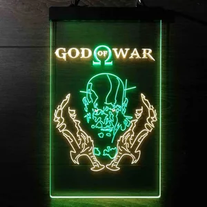 God Of War Kratos Blade Of Chaos Neon-Like LED Sign