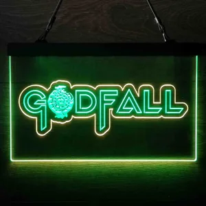 Godfall Logo Neon-Like LED Sign
