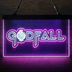 Godfall Logo Neon-Like LED Sign