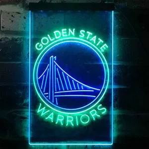Golden State Warriors Logo  Neon-Like LED Sign