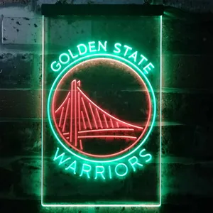Golden State Warriors Logo  Neon-Like LED Sign