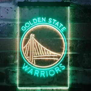 Golden State Warriors Logo  Neon-Like LED Sign