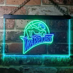 Golden State Warriors Logo Neon-Like LED Sign - Legacy Edition